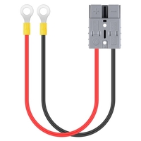 Ligne de charge du chargeur de chariot élévateur électrique avec batterie à joint torique pour connexion rapide de connecteur à haute intensité 50A 600V