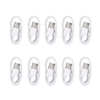 Ligne de données de téléphone portable Android Type-c données lignes de charge Charge rapide 2.1A Type-C 10pcs