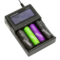 LiitoKala Lii-PD4 Chargeur de batterie intelligent 4 emplacements