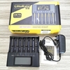 LiitoKala Lii-S6 Chargeur de batterie 6 emplacements 4 courants Détection automatique de polarité pour 18650 26650 21700 32650 AA AAA Batteries