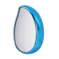 Éliminateur de callosités en nano-verre pour pieds humides et secs Lime à pieds portable facile et sûre à utiliser Outil de pédicure Épurateur de pieds lavable pour peau sèche fissurée et morte