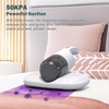 Élimination des acariens de 350 W Nettoyeur du matelas Appareil de nettoyage de lit domestique sans fil Nettoyeur de machine à vide Lampe UV Nettoyage efficace du lit