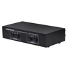 LINEPAUDIO 2 entrées 2 sorties sélecteur de haut-parleur sélecteur de Signal Audio amplificateur de puissance récepteur Audio répartiteur