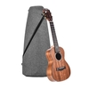LINGTING 23 pouces Concert Ukulele Ukelele Koa Topboard en bois Panneaux arrière et latéraux