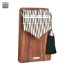 LINGTING K17P 17 touches Piano à main portable Kalimba Mbira Sanza en bois massif