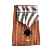 LINGTING K17Y Piano à Pouce Portable 17 Touches Kalimba Mbira Bois de Santal Bois Massif