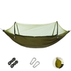 Lit de balançoire de hamac de camping extérieur de moustiquaire de hamac d