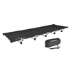Lit de camping pliable Portable lit pliant extérieur pour une personne 330LB poids de roulement Compact pour randonnée en plein air