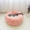 Lit moelleux rond pour animaux de compagnie Chat Lit moelleux pour chats Petits chats
