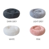 Lit moelleux rond pour animaux de compagnie Chat Lit moelleux pour chats Petits chats