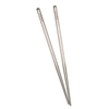 Lixada 1 Paire de titane léger ultra-solides carrés réutilisables Baguettes avec étui Camping Ustensiles Outdoor 195mm / 230mm