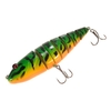 Lixada 11.8cm / 35g Lifelike 7 sections articulées Attrayante à la pêche Truite Swimbait Hard Bait Fish Hook Fishing Tackle