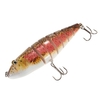 Lixada 11.8cm / 35g Lifelike 7 sections articulées Attrayante à la pêche Truite Swimbait Hard Bait Fish Hook Fishing Tackle