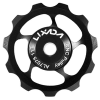 LIXADA 11T vtt vélo dérailleur arrière Jockey poulie roue en céramique roulement poulie en alliage d