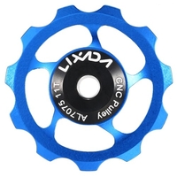 LIXADA 11T vtt vélo dérailleur arrière Jockey poulie roue en céramique roulement poulie en alliage d