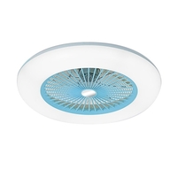 Lixada 180V-265V ventilateur de plafond avec lumière LED APP téléphone portable contrôle Support BT connexion pour chambre salon salle à manger