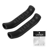 Lixada 2 pièces levier de frein de vélo couvre poignées de vélo protecteurs manches pour VTT vélo de route