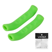 Lixada 2 pièces levier de frein de vélo couvre poignées de vélo protecteurs manches pour VTT vélo de route
