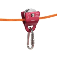 Lixada 20kN Roulement mobile Micro Poulie Max Rope 1 / 2po pour Gréement Arborist Escalade