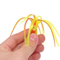 Lixada 24PCS 9cm / 2g Souple en plastique Octopus Leurres Squid Jupe Leurres Trolling Bait pour la pêche en eau douce ou en eau salée