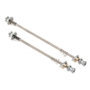 Lixada 2Pcs vélo ultra-léger brochettes blocage rapide titane essieu QR brochette montagne vélo cycliste vélo MTB roue moyeu brochettes