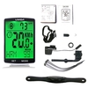 LIXADA 3 en 1 ordinateur de vélo sans fil écran LCD multifonctionnel ordinateur de vélo avec capteur de fréquence cardiaque compteur de vitesse de vélo de montagne odomètre IPX7 cyclisme étanche chronomètre de température mesurable
