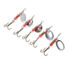 Lixada 30 PCS Paillette Metal Fishing Lures Sequins Shell Spinner Baits Crochets Tackle Salmon Bass