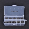 Lixada 600pcs Hameçon Avec Boîte de Attirail de Pêche 3 -12 10 Tailles en Acier au Carbone
