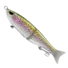 LIXADA 7.1 in / 2.2 oz appâts de pêche à la truite leurres de pêche leurres de corps durs à 2 segments avec crochet triple appât de pêche réaliste appât de pêche 3D yeux appâts artificiels appâts de manivelle