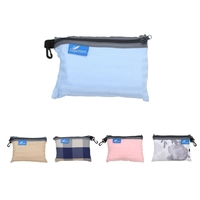 Lixada 75 * 220cm sac de couchage respirant coton avec taie d