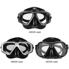 Lixada Adultes Masque de plongée sous-marine Plongée en apnée Plongée sous-marine Masque de natation en verre trempé Lunettes pour hommes