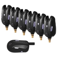 Lixada Alarme De Pêche Numérique Sans Fil De Pêche Bite Alarmes Set Récepteur De Pêche Sound Alert Kit Led Indicateur D
