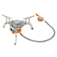 Lixada Camping gaz réchaud extérieur cuisine Portable pliable Split brûleur 3000W
