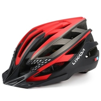 Lixada casque de cyclisme respirant avec pare-soleil dos réflecteur sûr femmes hommes casque de sécurité léger casque de vélo pour vélo de montagne vélo de route