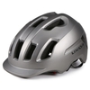 Lixada casque de vélo de montagne avec pare-soleil ultra-léger réglable VTT vélo casque de vélo hommes femmes sport casque de sécurité en plein air