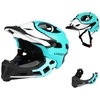 Lixada casque intégral détachable pour enfants casque de sécurité sportive pour enfants pour le cyclisme skateboard patinage à roulettes