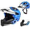 Lixada casque intégral détachable pour enfants casque de sécurité sportive pour enfants pour le cyclisme skateboard patinage à roulettes