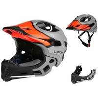 Lixada casque intégral détachable pour enfants casque de sécurité sportive pour enfants pour le cyclisme skateboard patinage à roulettes