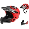 Lixada casque intégral détachable pour enfants casque de sécurité sportive pour enfants pour le cyclisme skateboard patinage à roulettes