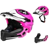 Lixada casque intégral détachable pour enfants casque de sécurité sportive pour enfants pour le cyclisme skateboard patinage à roulettes