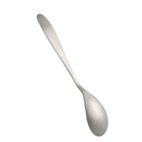 Lixada Cuillère au titane Table à cuillère légère Cuillère pour la maison Pique-nique en plein air Camping Randonnée Voyage