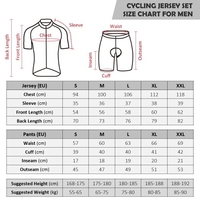 Lixada cyclisme Jersey ensemble respirant à manches courtes vélo chemise avec rembourré Shorts vélo tenue vêtements