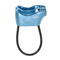 Lixada Double slot ATC Belay Rappel Device rock en plein air Escalade Mousquetons Abseiling Downhill Sécurité Anneau Petzl Escalade Équipement
