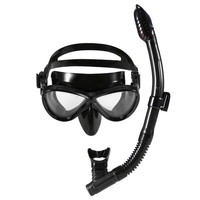 Lixada Enfants Plongée Masque Masque Tube Set Plongée Masque Lunettes Lunettes Plongée Natation Facile Souffle Sécher Tuba