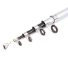 Lixada Ensemble de pêche avec 2.1m Telescopic Fiberglass Fishing Sea Rod Spinning Fishing Reel Fishing Baits Ganchos Fishing Bag Kit Costumes d
