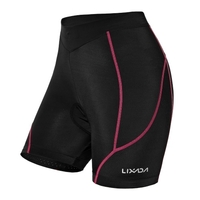Lixada femmes vélo rembourré Shorts cyclisme 3D rembourré sous-vêtements vélo rembourrage équitation Shorts vélo sous-vêtements Shorts