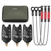 Lixada Fishing Bite Alarmes Alerte Chaîne Swinger Set Kit D