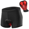 Lixada Hommes Cyclisme Sous-Vêtements Shorts Respirant Gel Rembourré VTT Vélo équitation Shorts