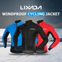 Lixada Hommes Hiver Vêtement Ensemble De Vêtements Imperméable Coupe-Vent En Molleton Thermique Veste D
