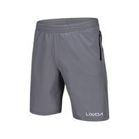 Lixada Hommes Léger Cyclisme Shorts Courir Gym Formation Casual Sport Shorts Respirant Mesh Retour